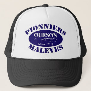 bear cub trucker hat