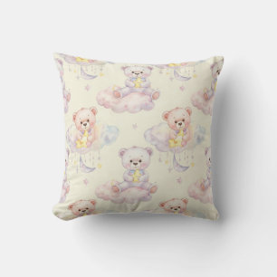  Bear Cubs in the Clouds by Natasha Us   Cushion