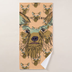 Bear Custom Bath Towel Set