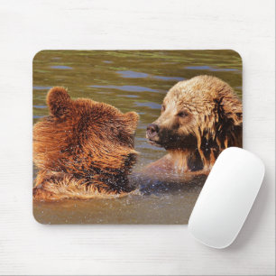 bear cutie  mouse pad