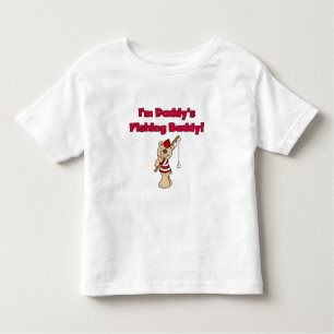 Bear Daddy's Fishing Buddy Toddler T-Shirt