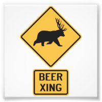 Bear Deer Beer Crossing