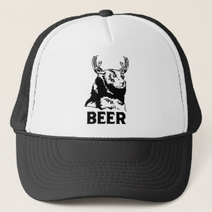 Bear + Deer = Beer Trucker Hat