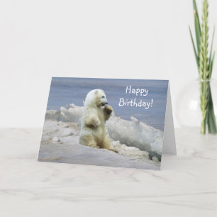 Bear Design for Animal and Wildlife-Supporters Card