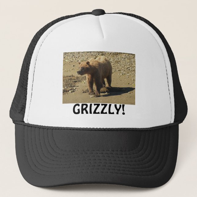 Bear Design for Animal and Wildlife-Supporters Trucker Hat (Front)