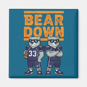 Bear Down Women Kids Boys Girls Youth Teen Men  Magnet