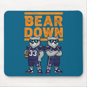 Bear Down Women Kids Boys Girls Youth Teen Men  Mouse Pad