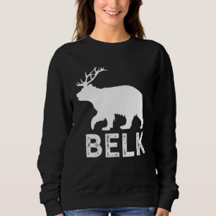Bear Elk Big Game Elk Hunter Shed Antler Elk Hunti Sweatshirt