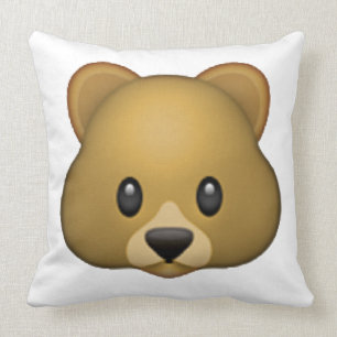 Bear - Emoji Cushion