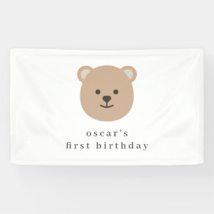Bear Face Banner