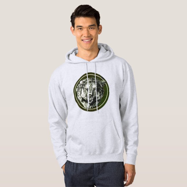 Bear face hoodie (Front Full)