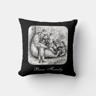 Bear Family Cushion