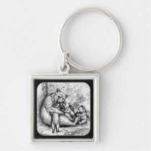 Bear Family Key Ring