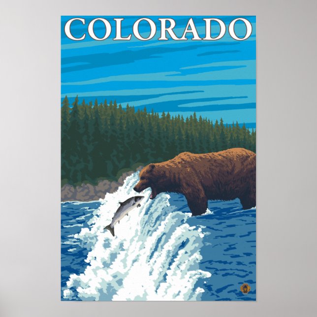 Bear FishingColorado Poster (Front)