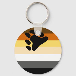 Bear Flag Keychain
