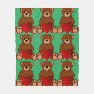 BEAR FLEECE BLANKET