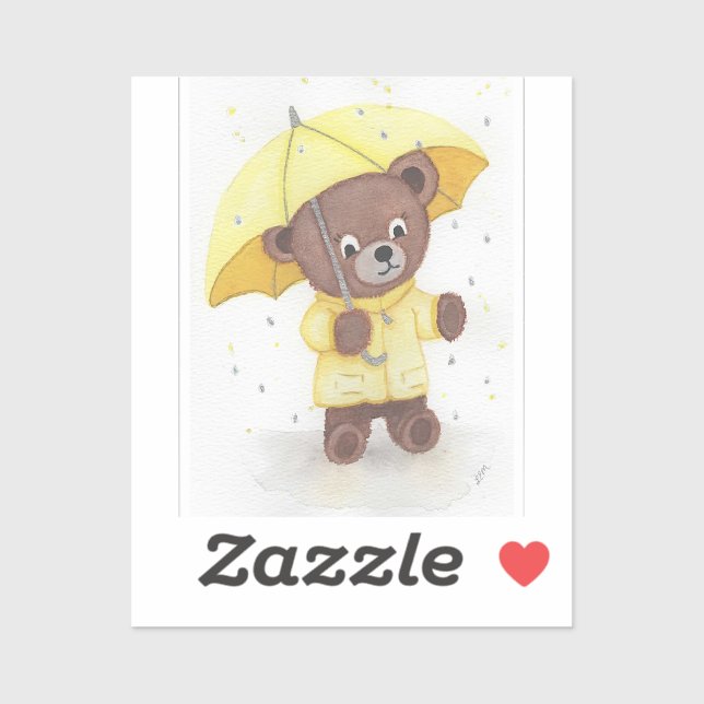 Bear-foot in the Rain (Sheet)