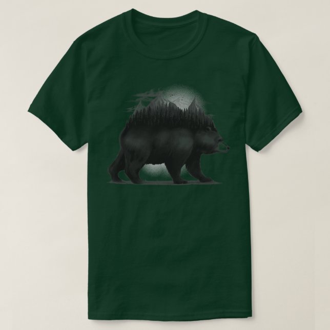 Bear Forest T-Shirt (Design Front)