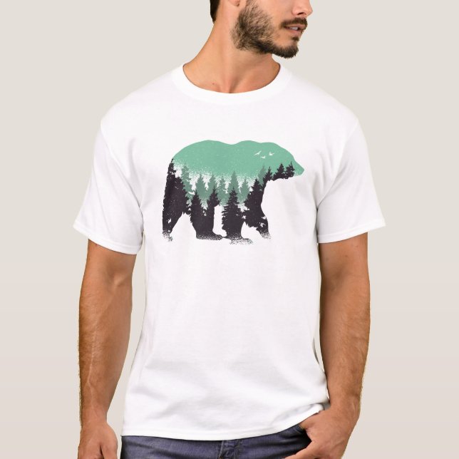 Bear Forest T-Shirt (Front)