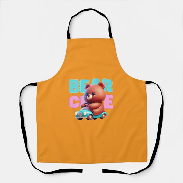 Bear Fun Apron (Front)
