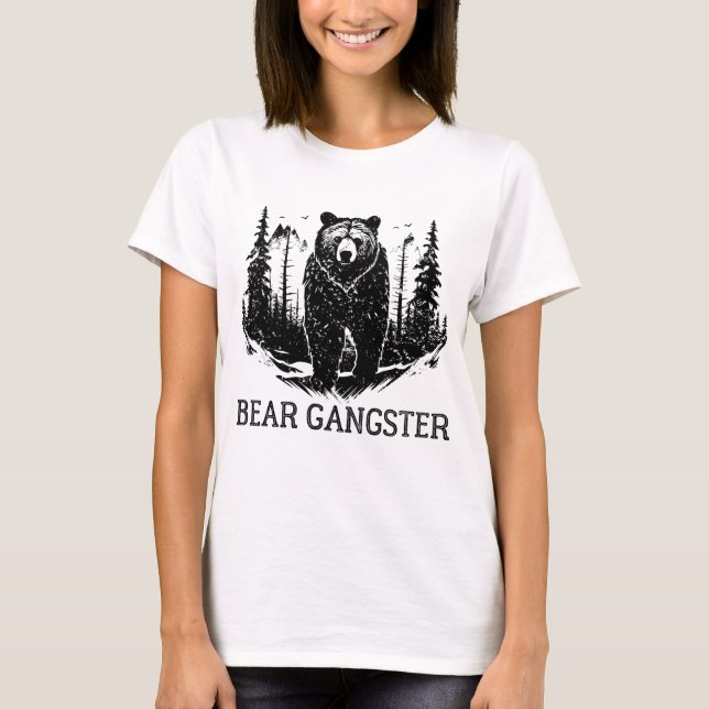 Bear Gangster T-Shirt (Front)