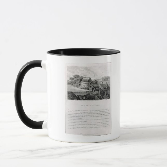 Bear Garden, 1647 Mug (Left)