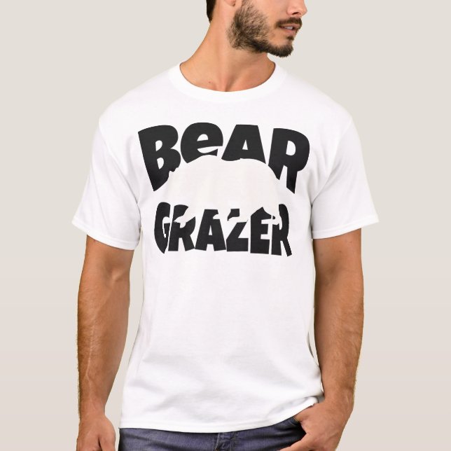 Bear Grazer T-Shirt Design  (Front)