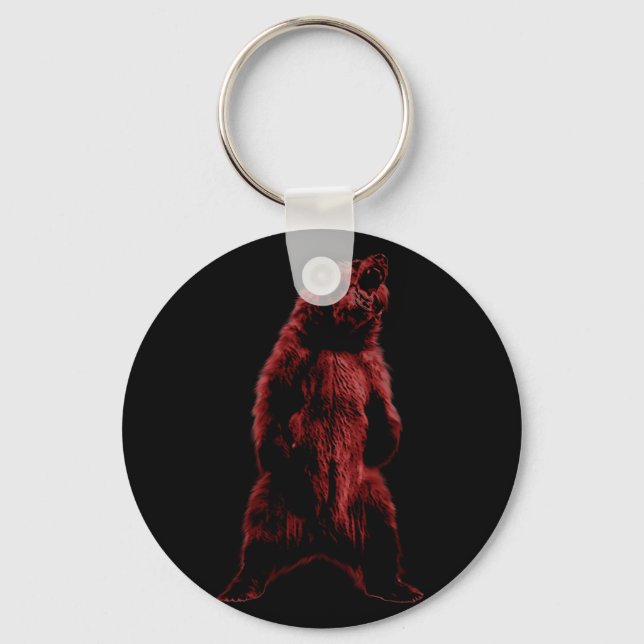Bear Growl Key Ring (Front)