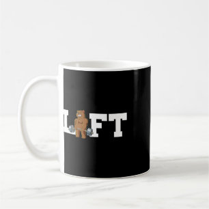 Bear Gym Weight Training Lift Deadlift  Coffee Mug