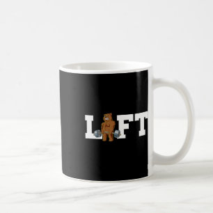 Bear Gym Weight Training Lift Deadlift Coffee Mug