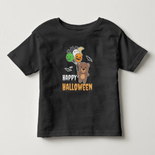 Bear Halloween Balloons For Kids Cute Bears Toddler T-Shirt