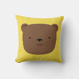 Bear Head Cushion