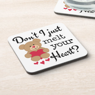 Bear Heart Melt Coaster