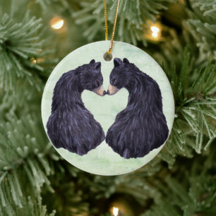 Bear Heart Ornament