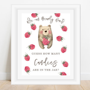 BEAR - How many candies are in the jar Poster