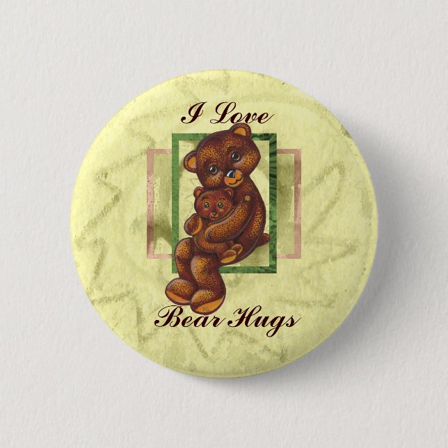 Bear Hug Button (Front)
