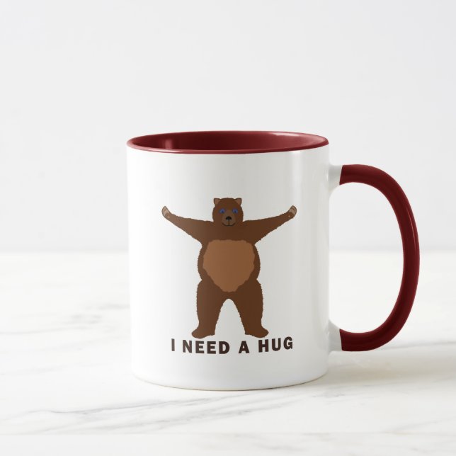 Bear Hug Mug (Right)