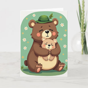 Bear Hugs A Sweet Family Card