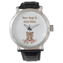 Bear Hugs and Cute Vibes Watch