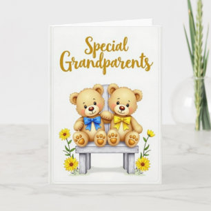 Bear Hugs Family Love Card