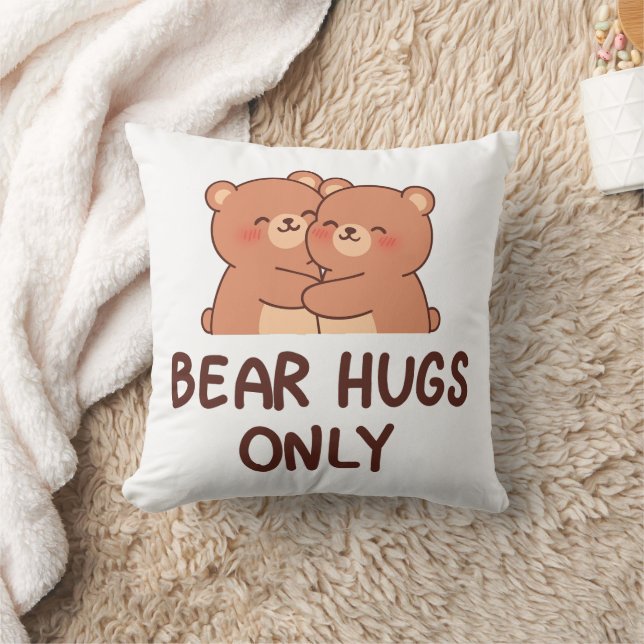 Bear Hugs Only Cushion (Blanket)