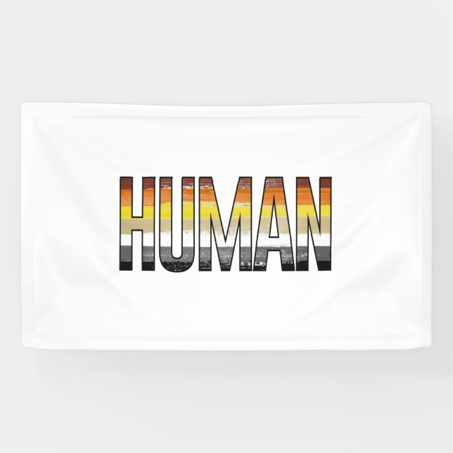 Bear Human Banner (Horizontal)