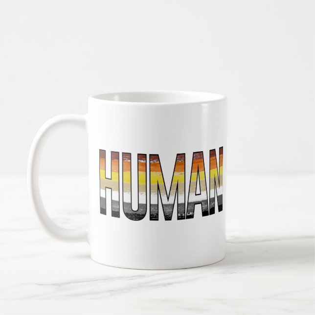 Bear Human Coffee Mug (Left)