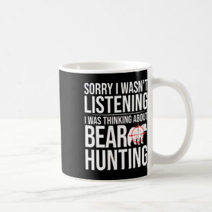 Bear Hunter Hunting In Alaska Coffee Mug