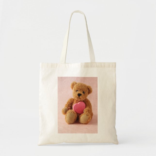 bear i luv u tote bag (Front)