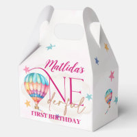 Bear in a Balloon ONEderful 1st Birthday Party Box