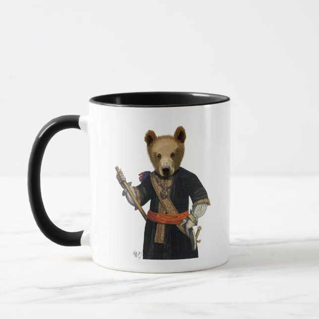 Bear in Blue Robes 2 Mug (Left)