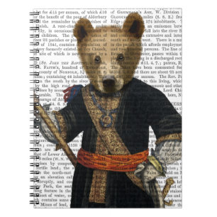 Bear in Blue Robes 2 Notebook