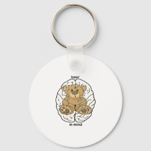 Bear in Mind Key Ring