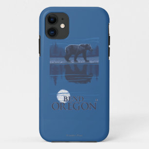 Bear in Moonlight - Bend, Oregon iPhone 11 Case